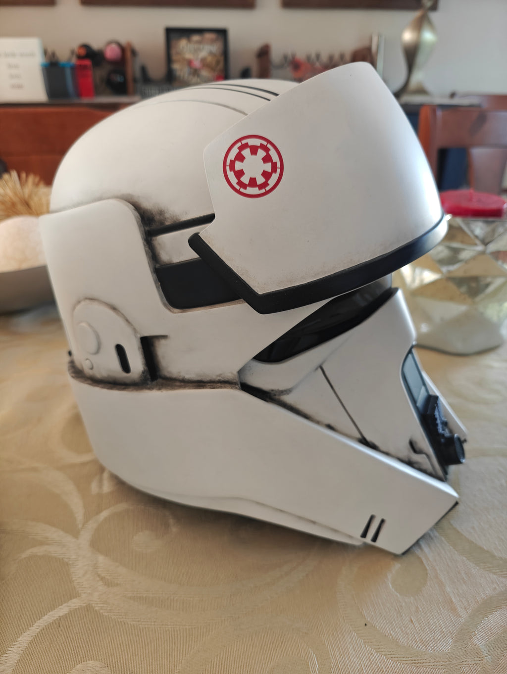 Anovos Star Wars Imperial Tank Trooper Helmet (Weathered) 1:1 Helmet