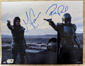 Authentic Dual-Signed The Mandalorian 11x14 Photo – Gina Carano & Pedro Pascal