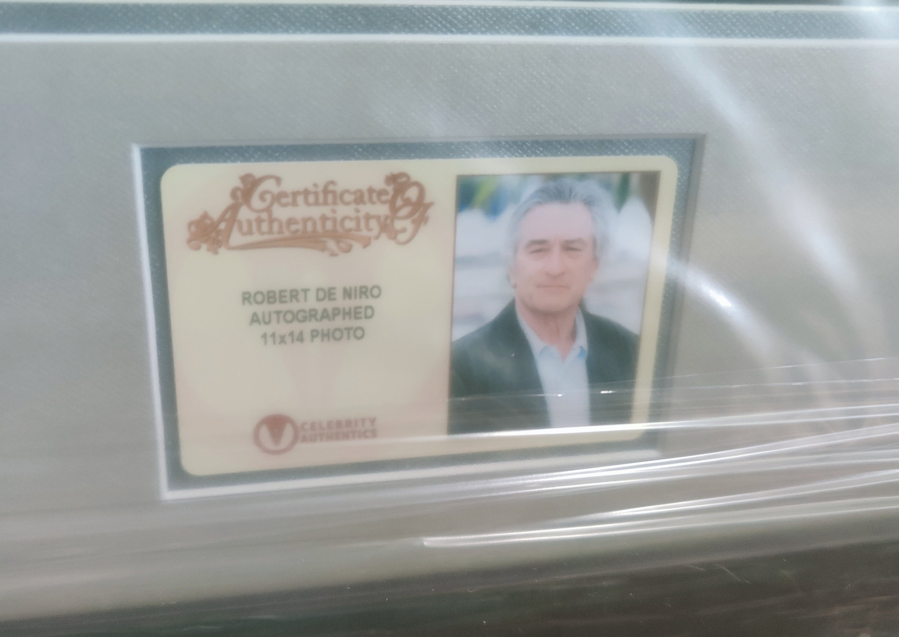Robert De Niro Signed Goodfellas (1990) as James Conway 11x14 Gallery-Grade Framed Photo
